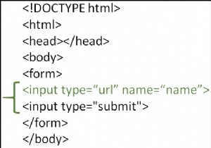 HTML में URL इनपुट प्रकार का उपयोग कैसे करें? 