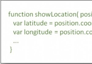 एचटीएमएल 5 में भौगोलिक स्थान निर्देशांक का उपयोग कैसे करें? 