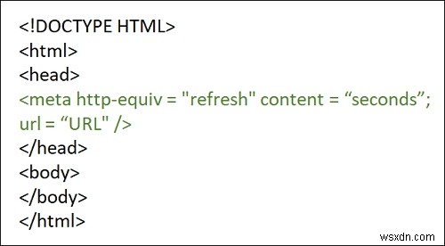 HTML पेज से रीडायरेक्ट कैसे करें? 