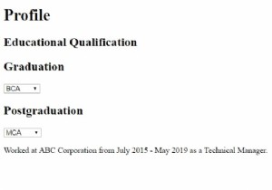 एचटीएमएल  अनुभाग  टैग 