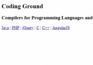 एचटीएमएल  a  टैग 