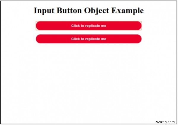 HTML DOM इनपुट बटन ऑब्जेक्ट 