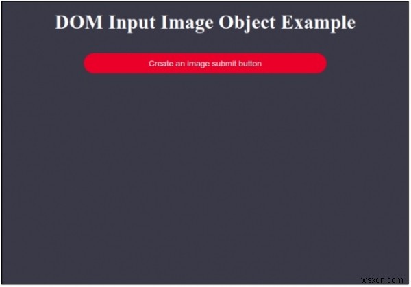 HTML DOM इनपुट इमेज ऑब्जेक्ट 