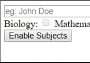 HTML DOM इनपुट चेकबॉक्स अक्षम संपत्ति 