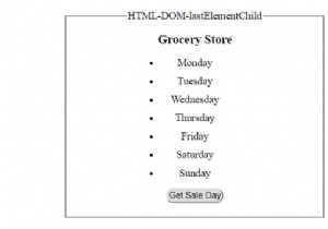 HTML DOM lastElementChild प्रॉपर्टी 