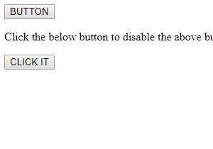 एचटीएमएल डोम बटन अक्षम संपत्ति 
