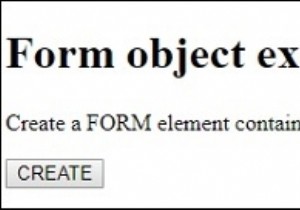 एचटीएमएल डोम फॉर्म ऑब्जेक्ट 