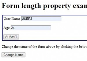 एचटीएमएल डोम फॉर्म नाम संपत्ति 