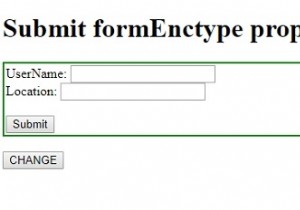 HTML DOM इनपुट फॉर्म सबमिट करेंEnctype संपत्ति 