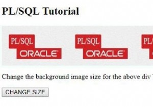 HTML DOM स्टाइल बैकग्राउंडसाइज प्रॉपर्टी 