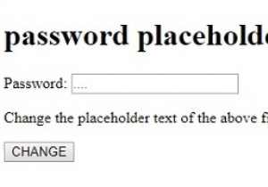 एचटीएमएल डोम इनपुट पासवर्ड प्लेसहोल्डर संपत्ति 