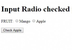 HTML DOM इनपुट रेडियो ने संपत्ति की जाँच की 