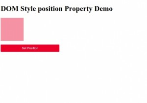 HTML DOM स्टाइल पोजीशन प्रॉपर्टी 