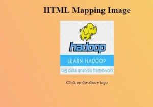 HTML मानचित्रण छवि 