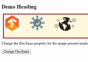 HTML DOM स्टाइल flexBasis संपत्ति 