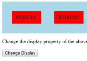 HTML DOM स्टाइल डिस्प्ले प्रॉपर्टी 