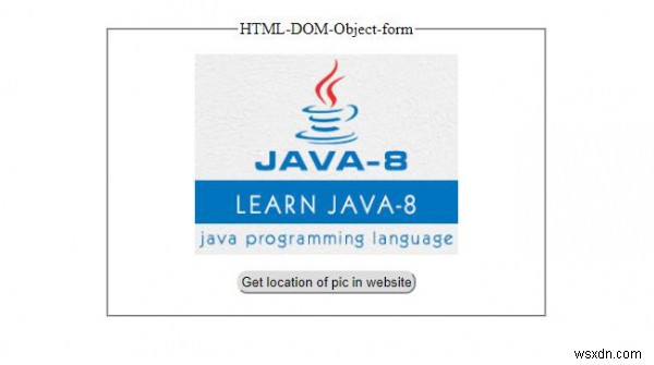 HTML DOM ऑब्जेक्ट फॉर्म प्रॉपर्टी 