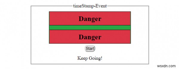 HTML DOM टाइमस्टैम्प इवेंट प्रॉपर्टी 