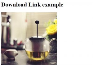 HTML के साथ डाउनलोड लिंक कैसे बनाएं? 