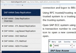 Pgsql से SAP हाना डेटाबेस में डेटा आयात करना 