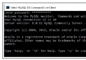MySQL त्रुटि - #1046 - कोई डेटाबेस नहीं चुना गया 
