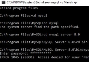 MySQL रूट पासवर्ड को कैसे रीसेट या बदलें? 