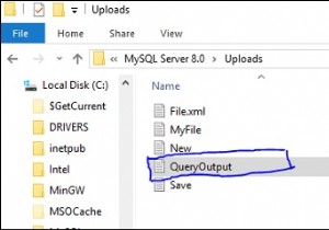 MySQL क्वेरी आउटपुट को एक्सेल या .txt फ़ाइल में कैसे सेव करें? 