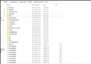 विंडोज़ में कमांड लाइन से MySQL डेटा निर्देशिका कैसे खोजें? 
