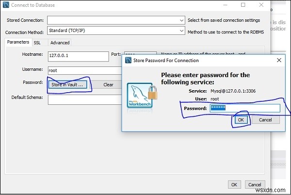 MySQL कार्यक्षेत्र के साथ एक नया डेटाबेस बनाएँ? 