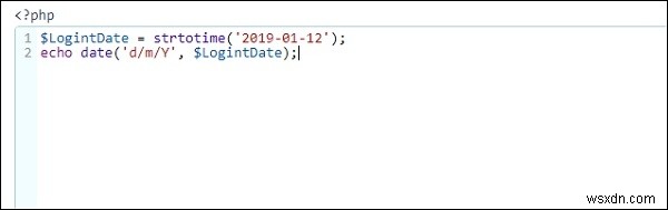 PHP MySQL में दिनांक स्वरूप (DB या आउटपुट में) को dd/mm/yyyy में बदलें? 