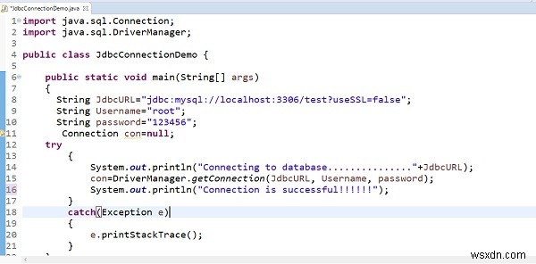 JDBC MySQL ड्राइवर को एक्लिप्स प्रोजेक्ट में कैसे जोड़ें? 