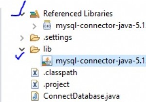 कनेक्टर के लिए क्लास पथ पर सेट करने के लिए जावा MySQL कनेक्शन में कनेक्टिविटी त्रुटि को ठीक करें? 