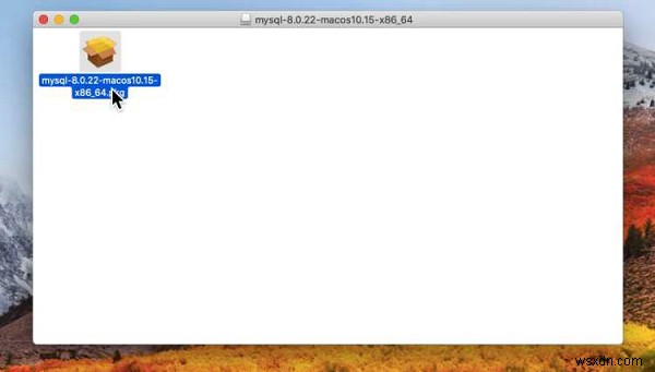 MacOS पर MySQL इंस्टाल करना 