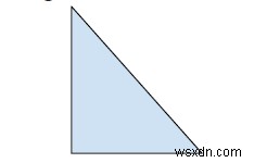 C++ . में समकोण त्रिभुज की विमाएँ ज्ञात कीजिए 