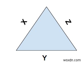 C++ में त्रिभुज का परिमाप ज्ञात कीजिए 