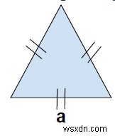 C++ में त्रिभुज का परिमाप ज्ञात कीजिए 