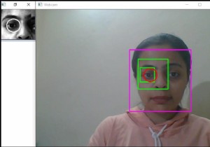 C++ का उपयोग करके OpenCV में नेत्रगोलक की गति का पता कैसे लगाएं और ट्रैक करें? 