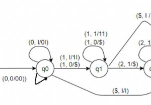 L ={0m1(n+m)2n | . के लिए पुशडाउन ऑटोमेटा का निर्माण करें सी ++ में एम, एन =0} 