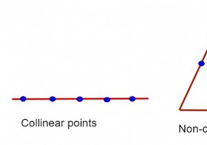 C++ में तीन बिंदु समरेखीय हैं या नहीं, यह जांचने के लिए कार्यक्रम 