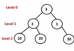 C++ प्रोग्रामिंग में प्रिंट लेवल ऑर्डर ट्रैवर्सल लाइन बाय लाइन। 