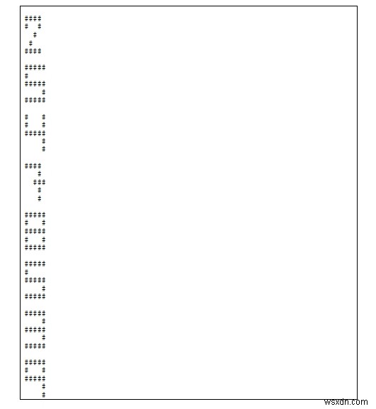 एक पूर्णांक के अंकों को ज़ूम करने के लिए C++ प्रोग्राम 