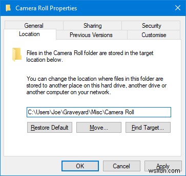 विंडोज 10 में कैमरा रोल और सेव्ड पिक्चर्स फोल्डर को कैसे हटाएं 