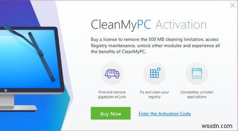 CleanMyPC आपके सभी पीसी रखरखाव की जरूरतों को पूरा करता है 