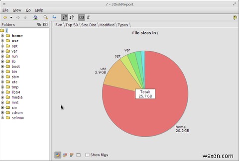 Linux में डिस्क उपयोग देखने के लिए 7 बेहतरीन ऐप्स 