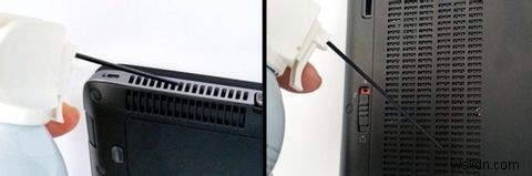 अपने लैपटॉप स्क्रीन, कवर, कीबोर्ड और पंखे को कैसे साफ़ करें 
