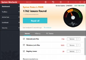 सिस्टम मैकेनिक के साथ अपने पीसी को पीक परफॉर्मेंस पर पुश करें 