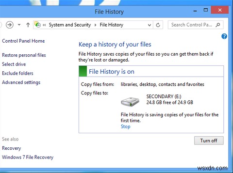 विंडोज 7 और 8 में बैकअप और अपनी फाइलों को पुनर्स्थापित करने के 6 सबसे सुरक्षित तरीके 