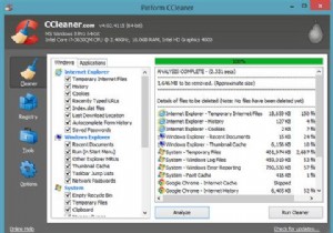 क्लीनर की तुलना:CCleaner बनाम स्लिमक्लीनर बनाम IObit उन्नत सिस्टमकेयर 