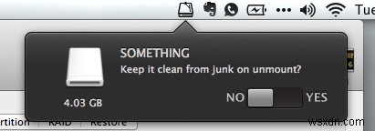 CleanMyDrive आपके मैक के बाद साफ हो जाता है, इसलिए आपके पास नहीं है 