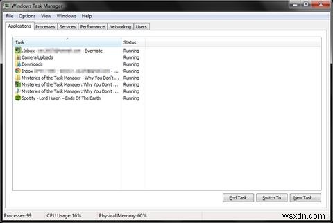 विंडोज 7 टास्क मैनेजर के रहस्य:आपको वैकल्पिक की आवश्यकता क्यों नहीं है 